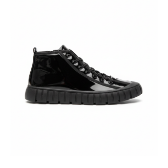 1085 Siyah Rugan Nubuk Hakiki Deri Erkek Bot