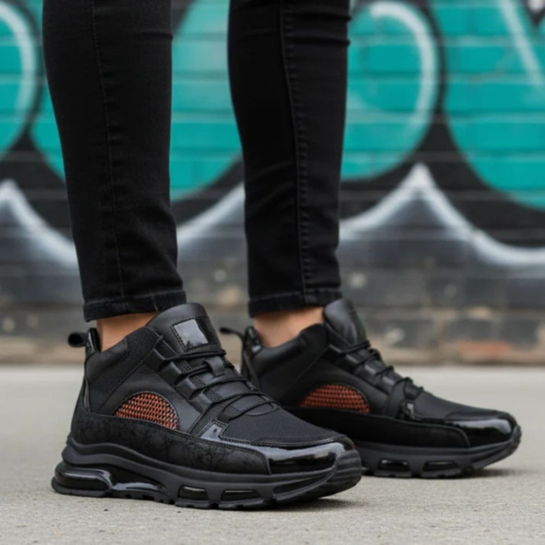 2021 Siyah Hakiki Deri Bot