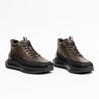 301322 Timsah Cilt Hakiki Deri Bot