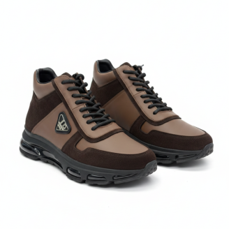 2027 Kahverengi Nubuk Hakiki Deri Bot