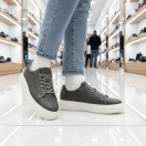 1090 Füme Cilt Hakiki Deri Erkek Sneakers