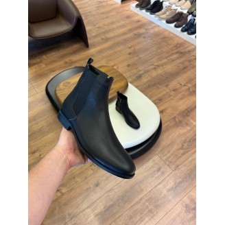 5600 Siyah Cilt Hakiki Deri Bot