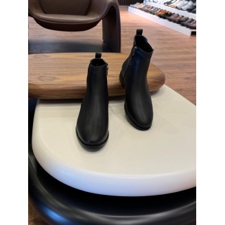 5600 Siyah Cilt Hakiki Deri Bot