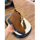 5602 Kahverengi Nubuk Hakiki Deri Bot