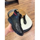 5605 Siyah Cilt Hakiki Deri Bot