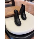 5605 Siyah Cilt Hakiki Deri Bot