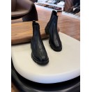5608 Siyah Cilt Hakiki Deri Bot