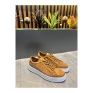 4209 Taba Nubuk Hakiki Deri Erkek Sneakers