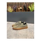 4226 Haki Nubuk Hakiki Deri Erkek Sneakers