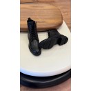 9105 Siyah Cilt Hakiki Deri Bot