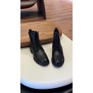 9105 Siyah Cilt Hakiki Deri Bot