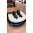 1052 Kısa Lacivert Cilt Hakiki Deri Bot