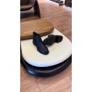 1052 Kısa Lacivert Cilt Hakiki Deri Bot