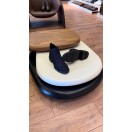 1052 Kısa Lacivert Nubuk Hakiki Deri Bot