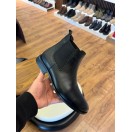 9106 Siyah Cilt Hakiki Deri Bot