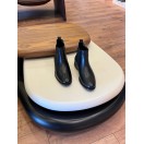 9106 Siyah Cilt Hakiki Deri Bot