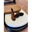 9107 Kahve Nubuk Hakiki Deri Bot