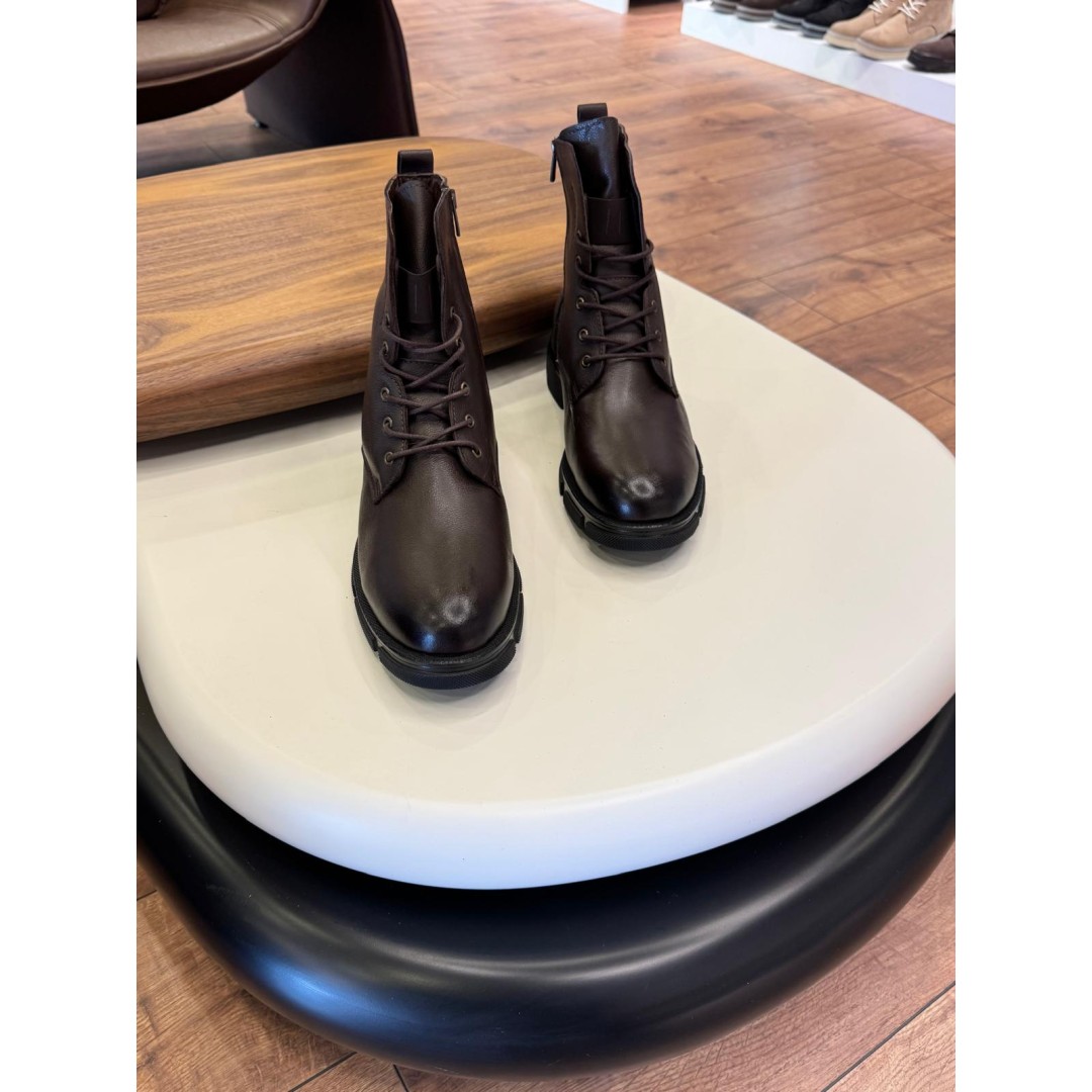 5610 Kahverengi Cilt Hakiki Deri Bot