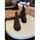 5611 Kahverengi Nubuk Hakiki Deri Bot