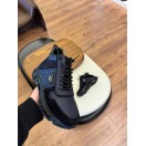 2027 Lacivert Nubuk Hakiki Deri Bot