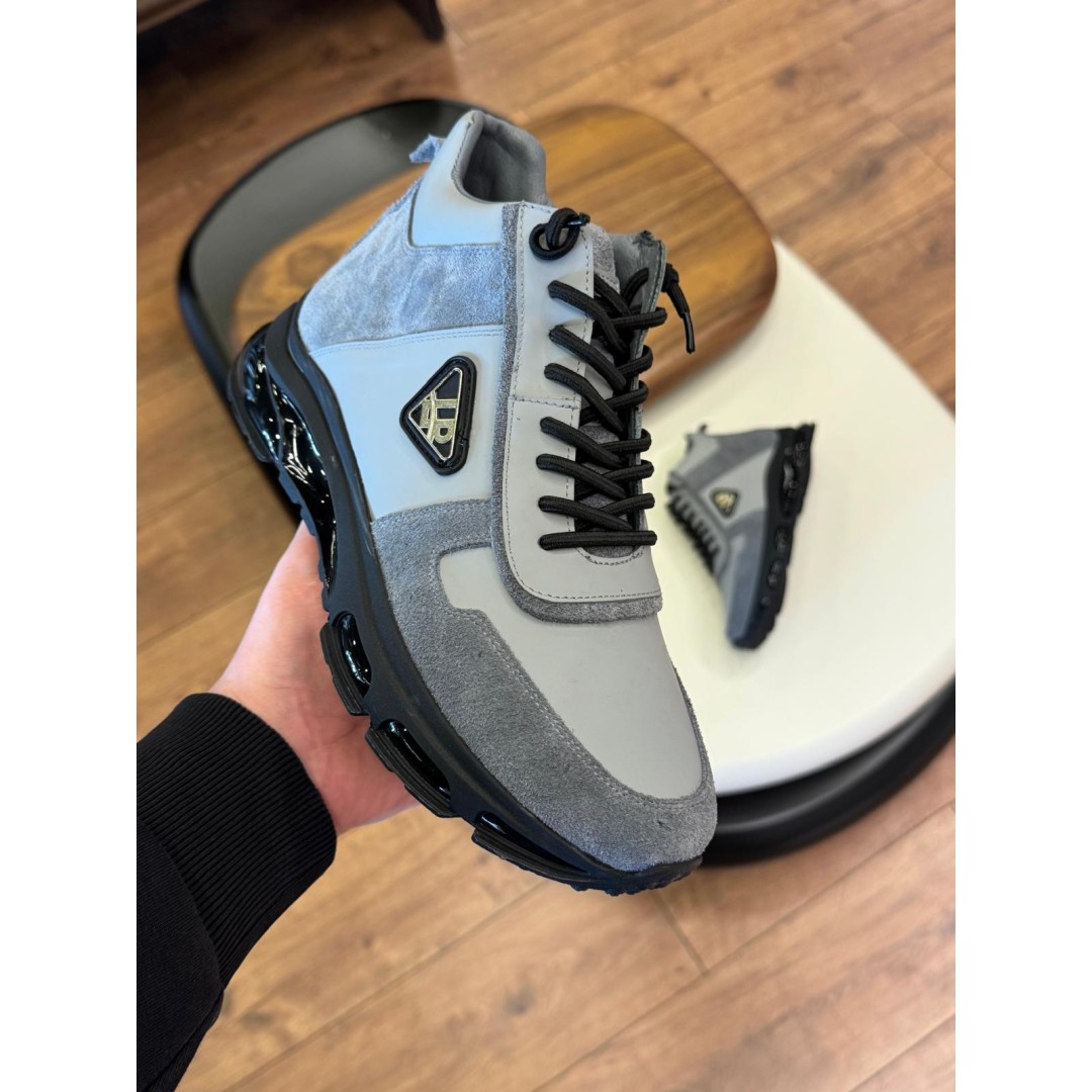 2027 Füme Nubuk Hakiki Deri Bot