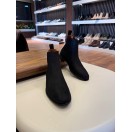 5614 Siyah Nubuk Hakiki Deri Bot