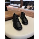 5617 Siyah Cilt Hakiki Deri Bot