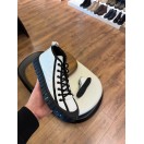 5620 Beyaz Hakiki Deri Bot