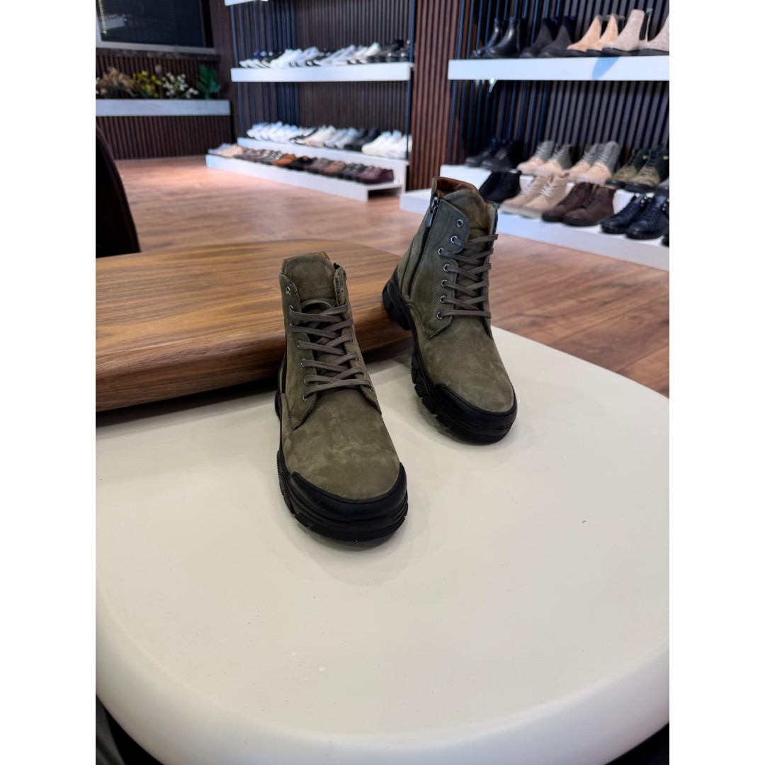 5621 Haki Nubuk Hakiki Deri Bot